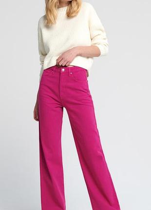 Широкі джинси wide leg, палаццо