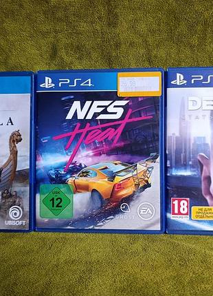 Игры ps4/ps5: nfs heat, detroit, ac valhalla | комплектом или поштучно