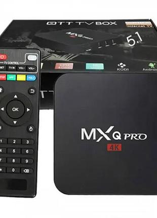 Android tv-приставка smart box mxq pro 1 gb + 64 gb professional медіаплеєр смарт мініприставка prk