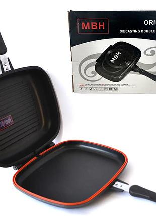Двойная сковорода-гриль double grill pan 32 см.