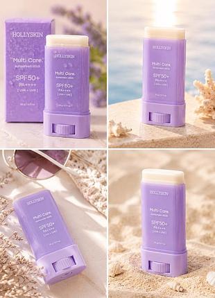 Сонцезахисний стік для обличчя hollyskin multi care. spf 50+