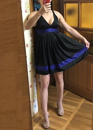 Брендовое вечернее коктейльное платье river island можно для беременных вагітних