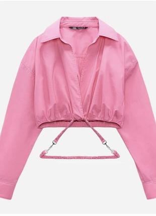 Рубашка zara , сорочка