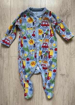 🦎чоловічок 3-6 місяців mothercare на хлопчика одяг для немовлят
