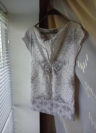 Ніжна блуза топ 100% silk