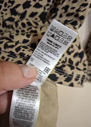 🧊 лонгслив кофта m&amp;s 10 m у леопардовый принт 5