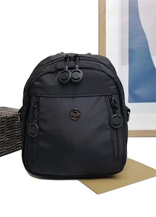 Сумка рюкзак полиэстер черный арт.21135 black gorangd (китай)