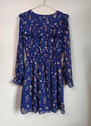 Летнее шифоновое платье cropp р.xs-s