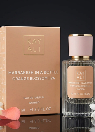 Парфюм kayali marrakesh in a bottle orange blossom 24 60 мл - апельсиновый, древесный (каяли марракеш и боттл оранж блоссом)