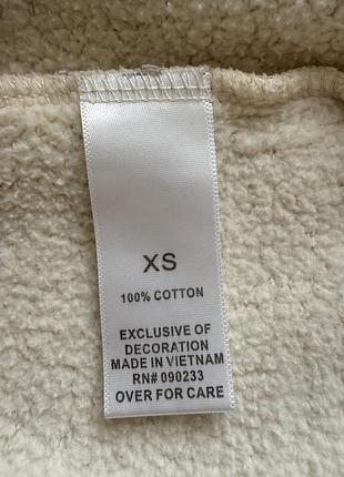 Худи оверсайз essentials fear of god кремовый xs 7