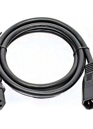 Кабель питания kingda pc6063-3m c14-с13 черный