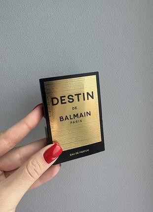 Destin de balmain, пробник, оригинал