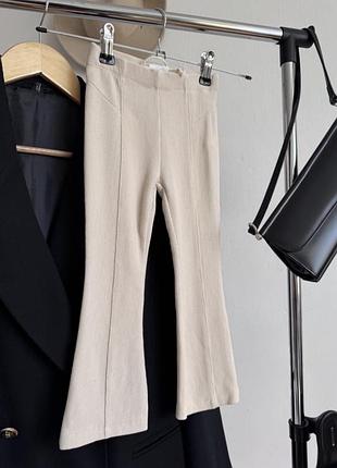 Лосіни штанці клеш зара zara