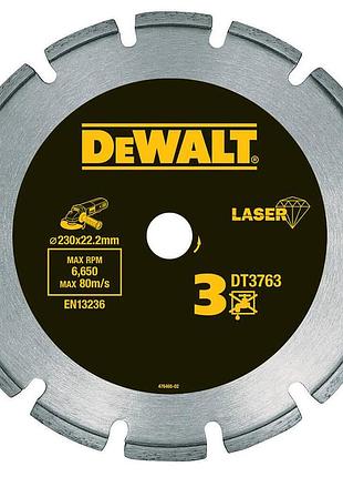 Алмазный диск по бетону dewalt 125x2x22.2мм сегментированный (dt3761)