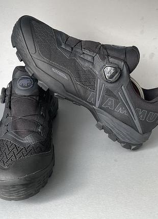 Трекінгові водонепроникні кросівки черевики mammut ducan low gtx boa vibram