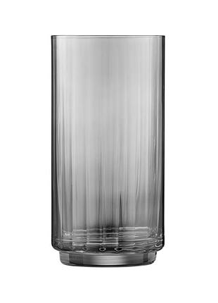Стакана ardesto black mars alcor, 500 мл, 2 шт. в наборе, стекло, серые