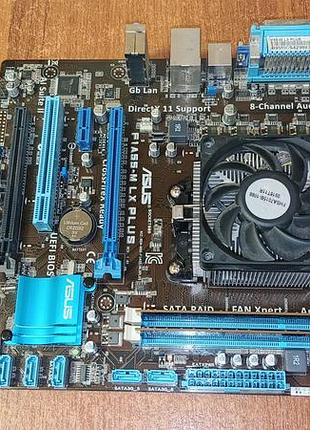 Комплект asus f1a55-m lx plus (sfm1)+a6 3650+8gb+cooler box