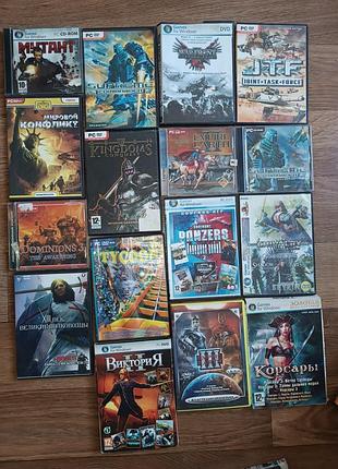 Продам ігри для pc комп'ютера стратегії 4