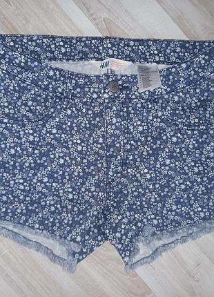 Хлопковые шорты h&m
