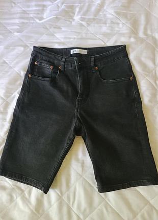 Джинсовые шорты zara