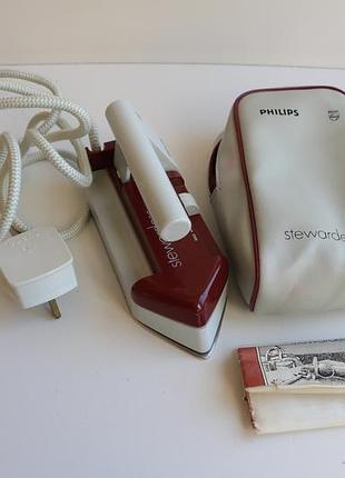 Винтажный дорожный утюг philips stewardess hd 1165/a сингапур