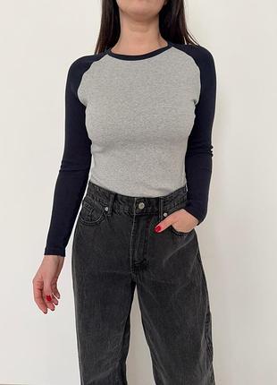 Стильний лонг в рубчик uniqlo