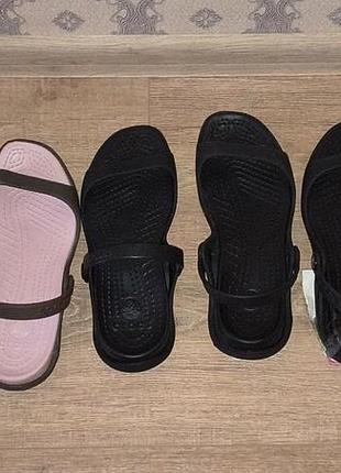Жіночі босоніжки аквашузи тапочки сабо сrocs cleo shoe lds c99  w 7-9 23.5-25.5 см по устілці