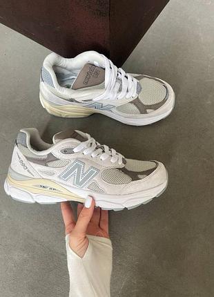 😍 женские кроссовки new balance 990 v4 grey