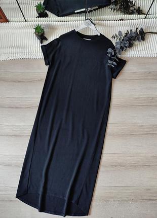 Платье футболка миди primark p xs