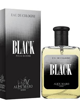 Одеколон мужской alex maro black 100 мл.