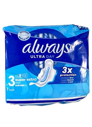 Гігієнічні прокладки always ultra day super extra 7 шт.