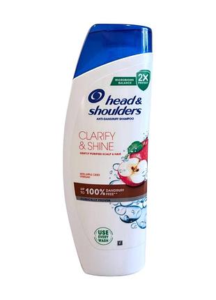 Шампунь против перхоти head &shoulders чистота и блеск 400 мл.