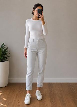 Штани zara basic у смужку