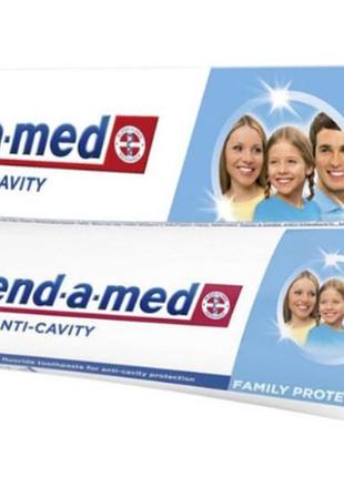 Зубная паста blend-a-med антикариес защита для всей семьи 75 мл. 7340