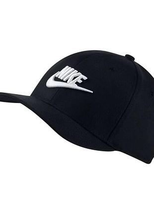 Кепка nike air ture logo embroidered baseball cap sports cap black size l-xl