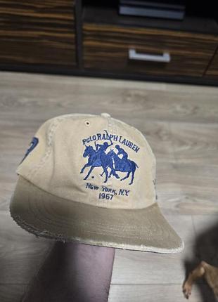 Hat polo ralph lauren brown size l international in cotton