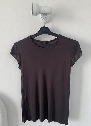 Футболка жіноча massimo dutti шовк/віскоза, s