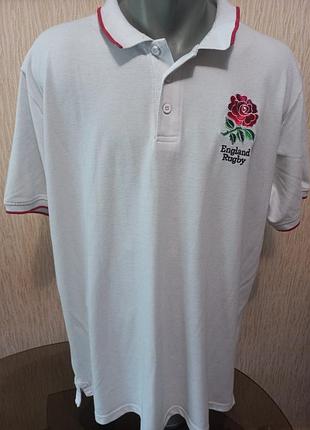 Футболка поло england rugby (размер xl)