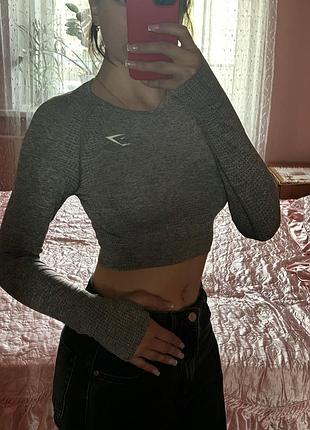 Спортивний топ на довгий рукав gymshark