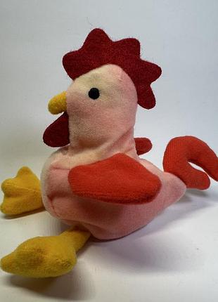 Мʼяка іграшка півник ty beanie baby