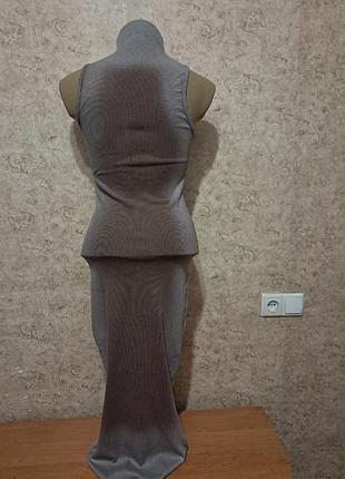 Сукня в рубчик 5