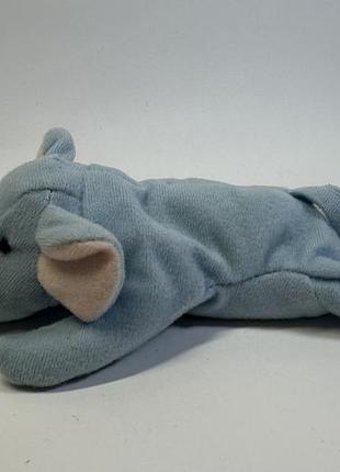 Мʼяка іграшка слоник ty beanie baby