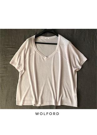Топ оверсайз wolford.