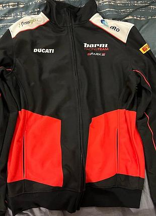 Кофта-олімпійка barni racing team ducati, спортивна кофта мотогп, civ, worldsbk,