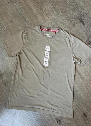 Alpha industries puff print t-shirt чоловіча футболка