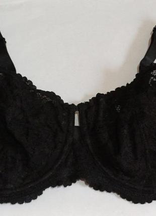 Бюстгальтер черный кружево primark