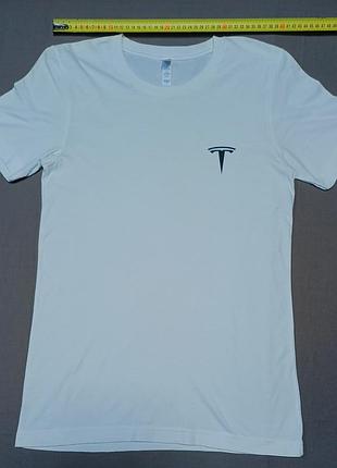 Плечі 41 см canvas bella canvas  size s   біла футболка tesla