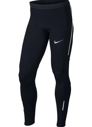 Чоловічі спортивні лосіни nike running dri-fit size m