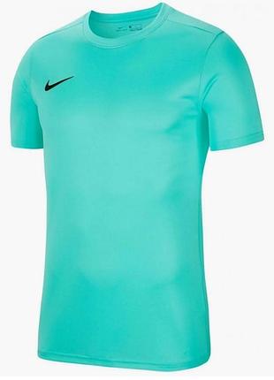 Футболка мужская nike dry park vii ss turquoise bv6708-354