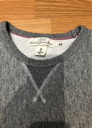 Свитшот реглан мужской h&amp;m 2
